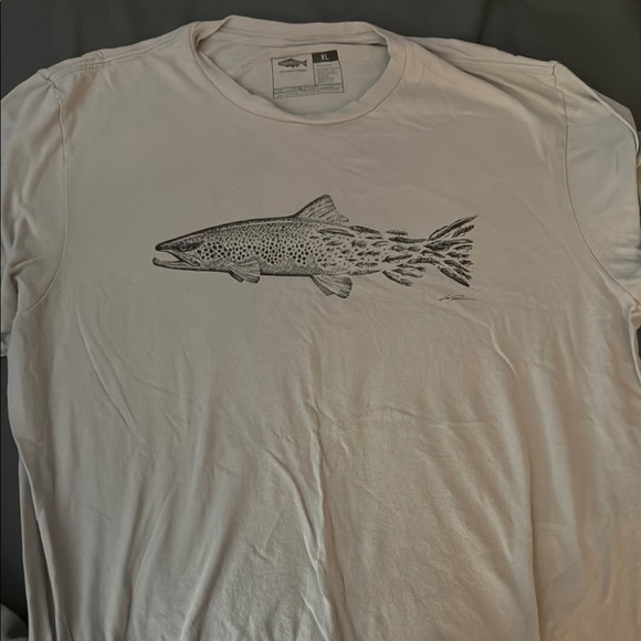 Mens RepYourWater Trout Shirt - Picture 1 of 1